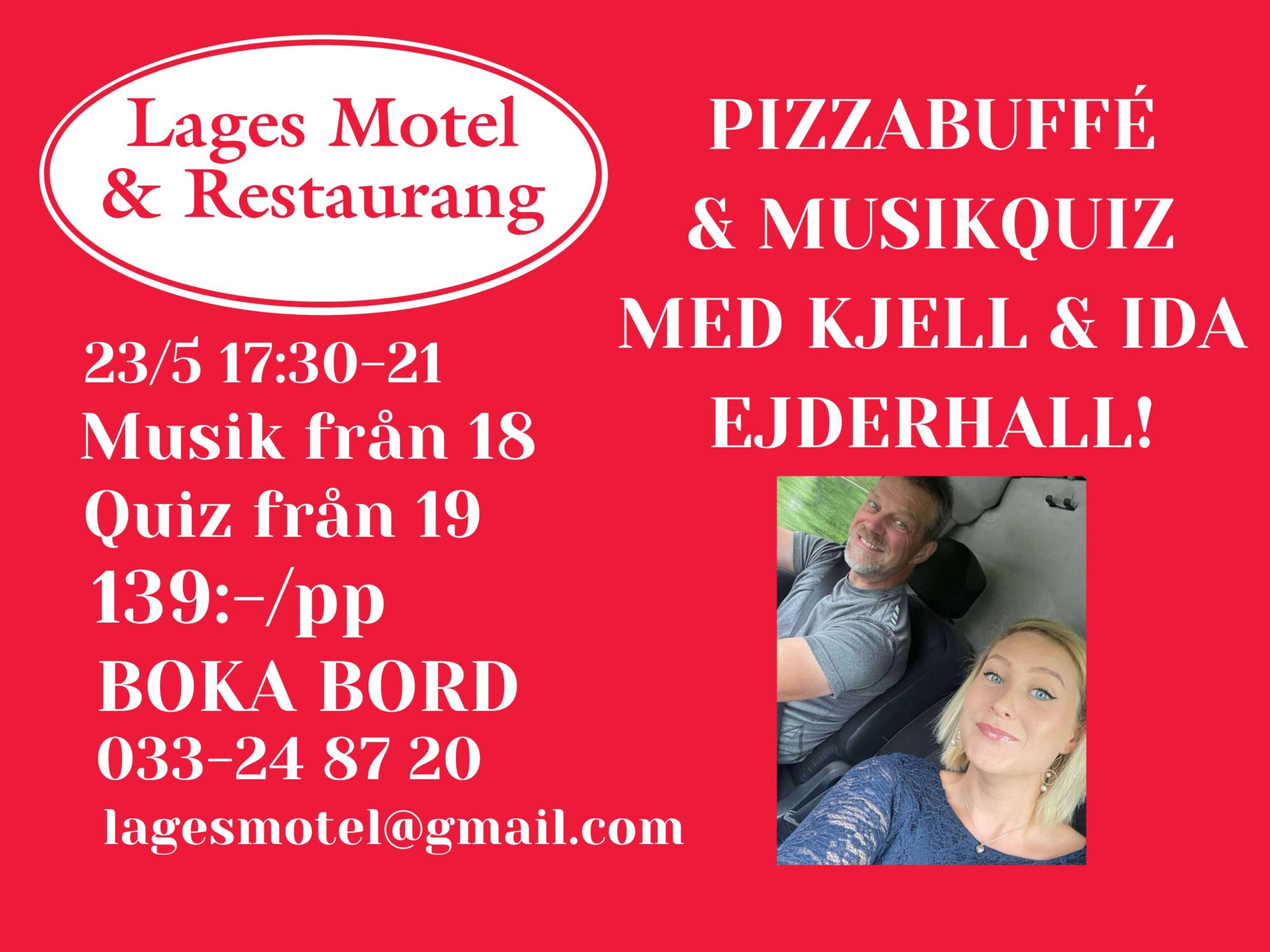 Pizza + valfri öl, 150-